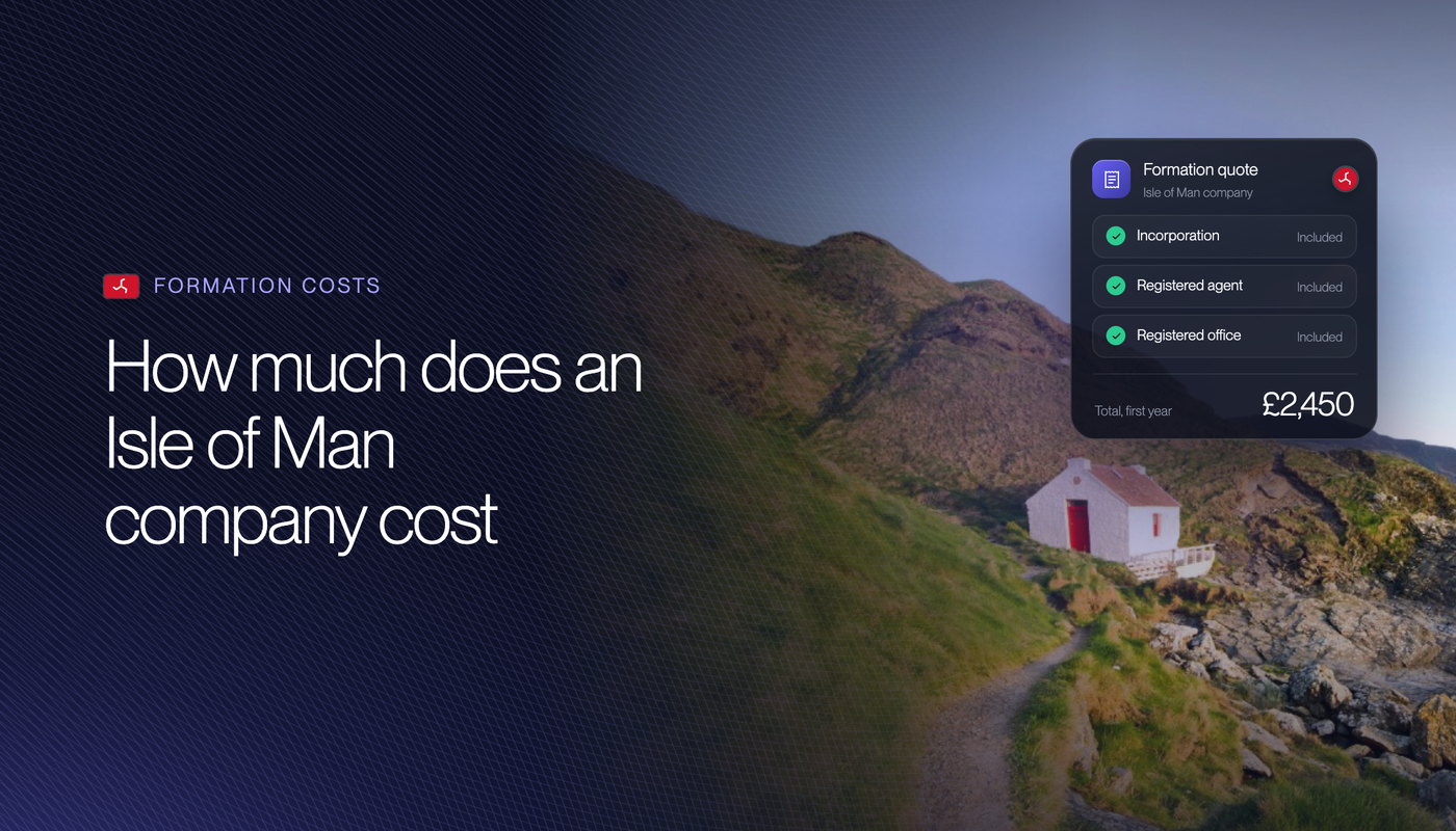 How Much Does an Isle of Man Company Cost in 2026