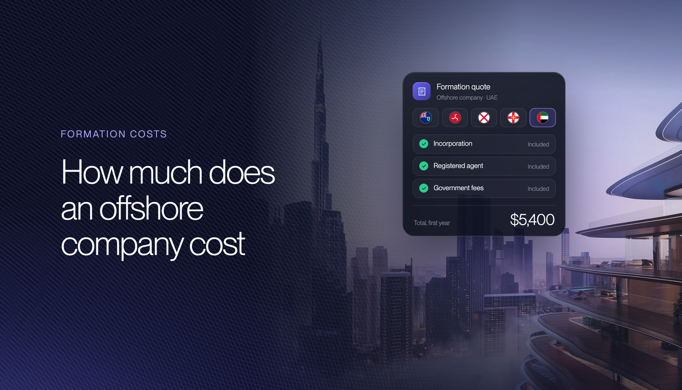How Much Does an Offshore Company Cost in 2026?