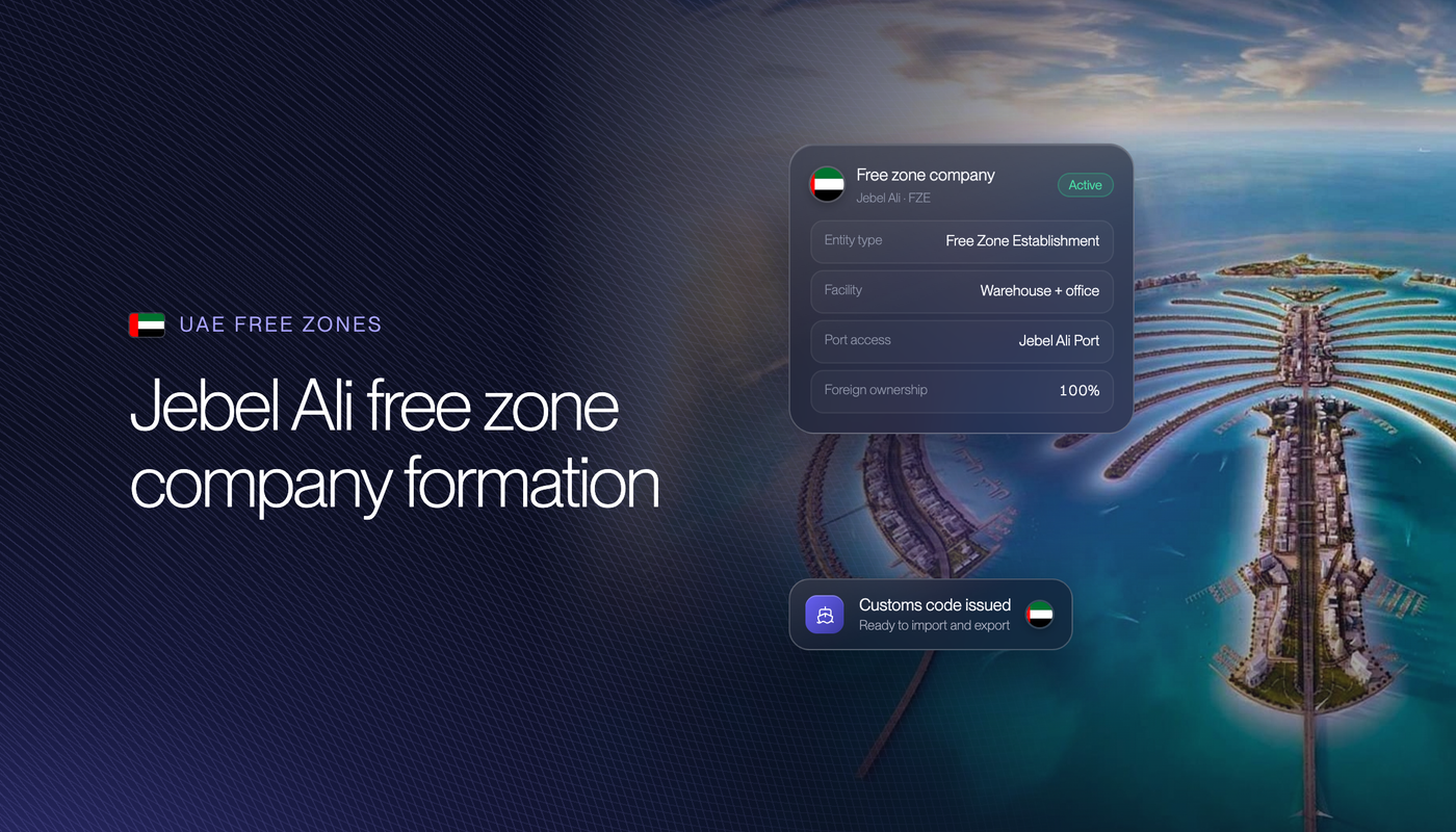 Jebel Ali Free Zone Company Formation in 2026