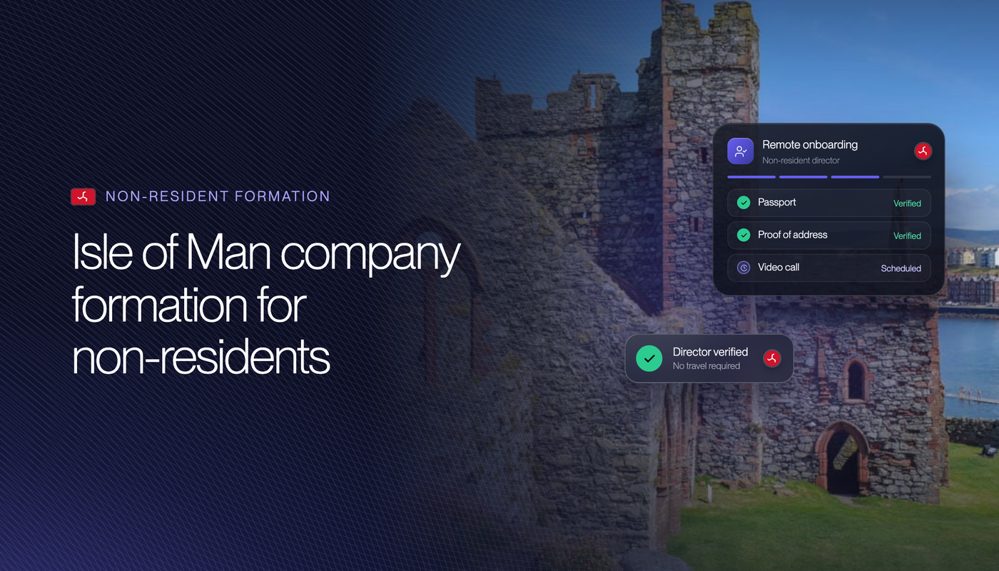 Isle of Man Company Formation for Non-Residents in 2026
