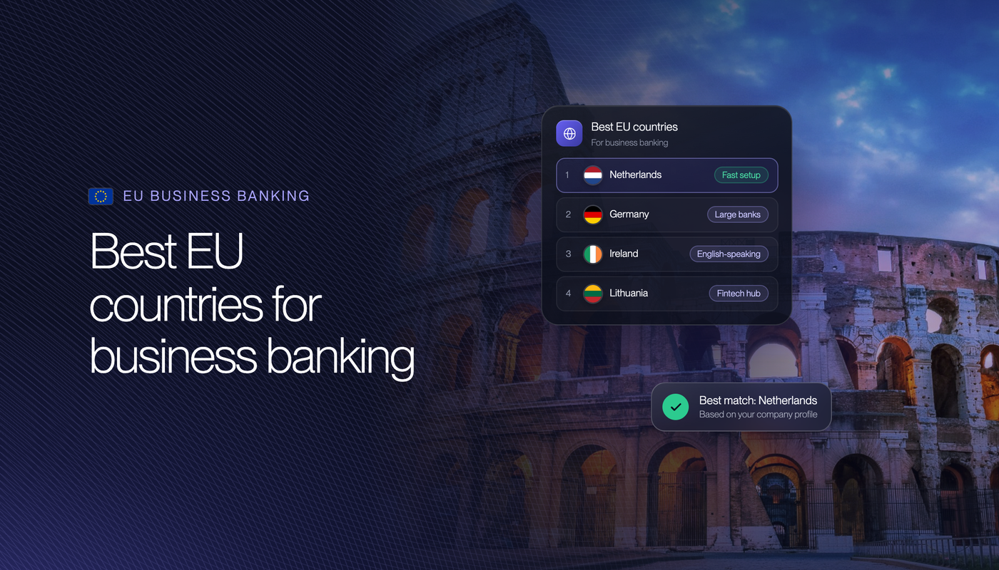 Best EU Countries for Business Banking in 2026