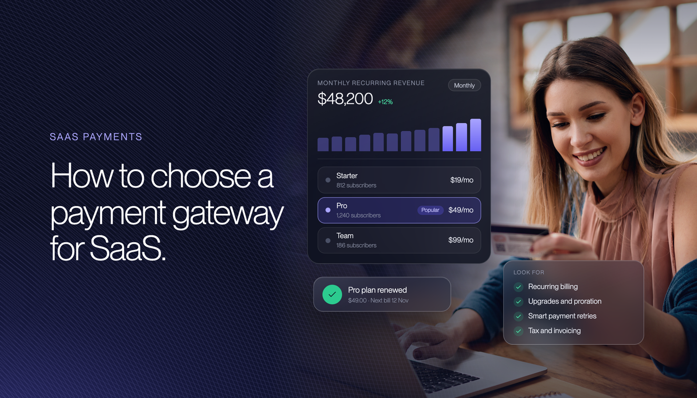 How to Choose a Payment Gateway for SaaS (2026)