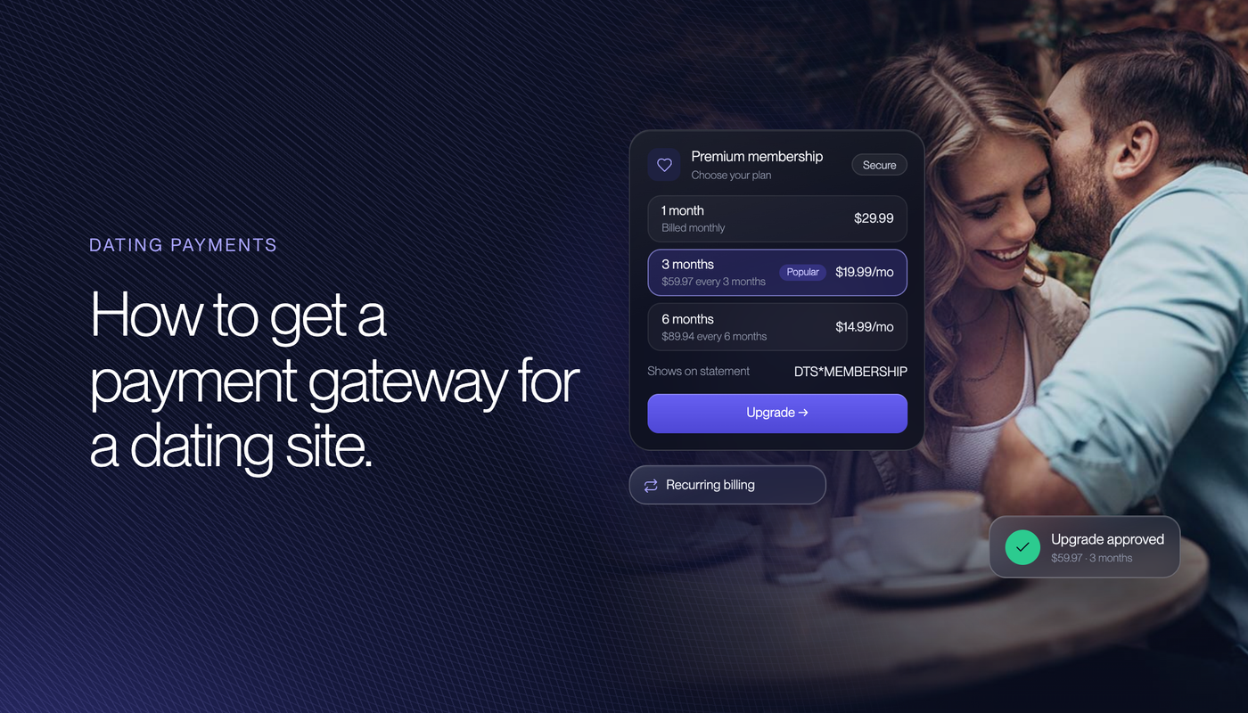 How to Get a Payment Gateway for a Dating Site in 2026