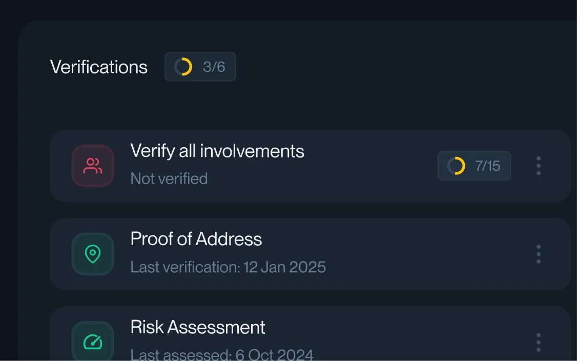 Integrated ID & proof of address checks