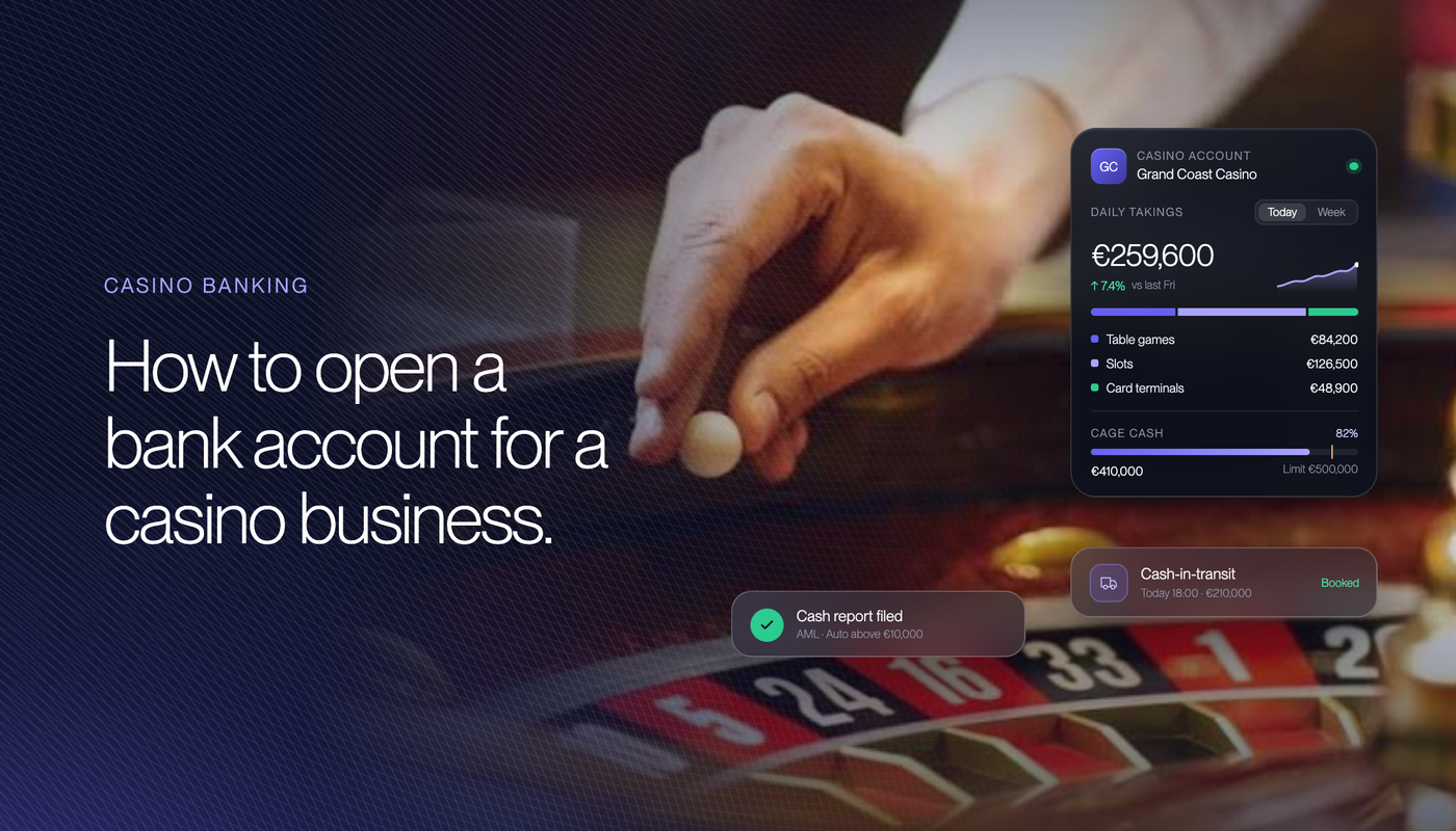 How to Open a Bank Account for a Casino Business in 2026