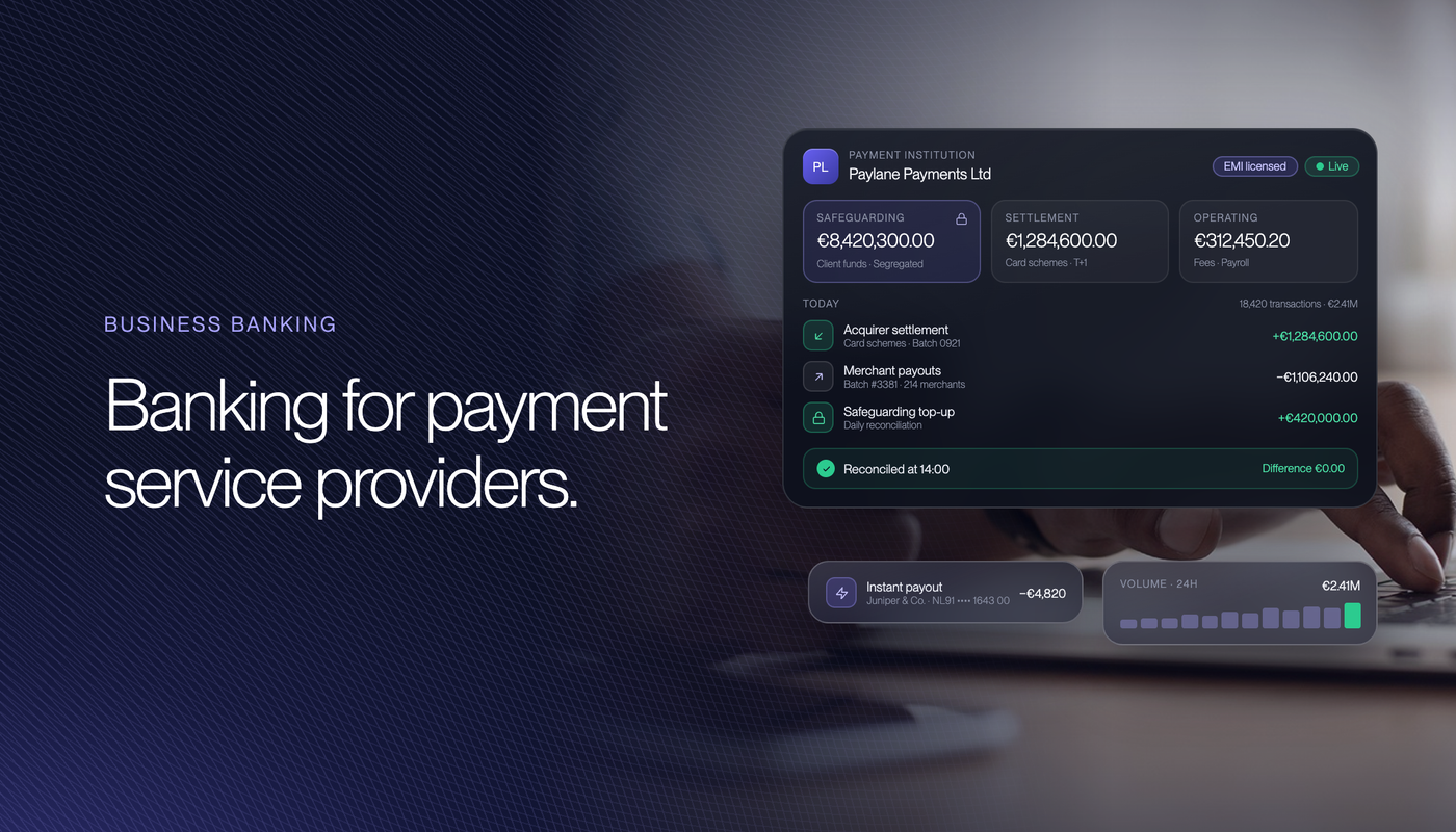 Banking for Payment Service Providers in 2026