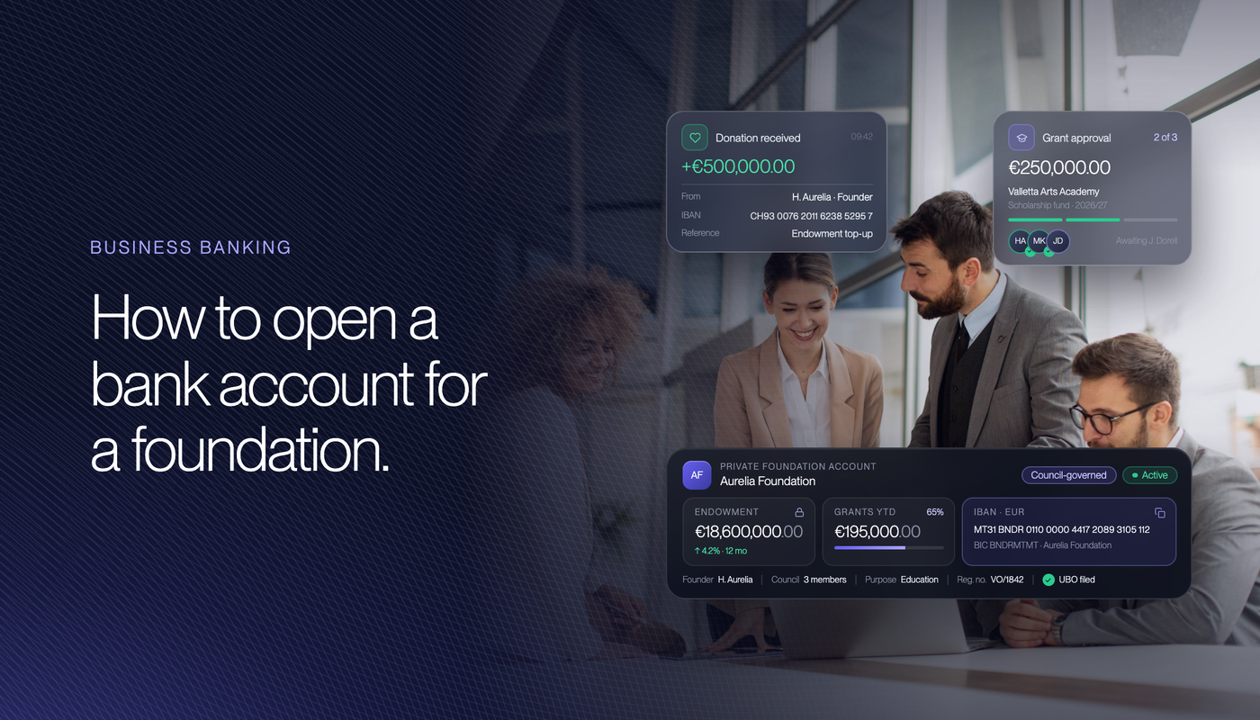 How to Open a Bank Account for a Foundation in 2026