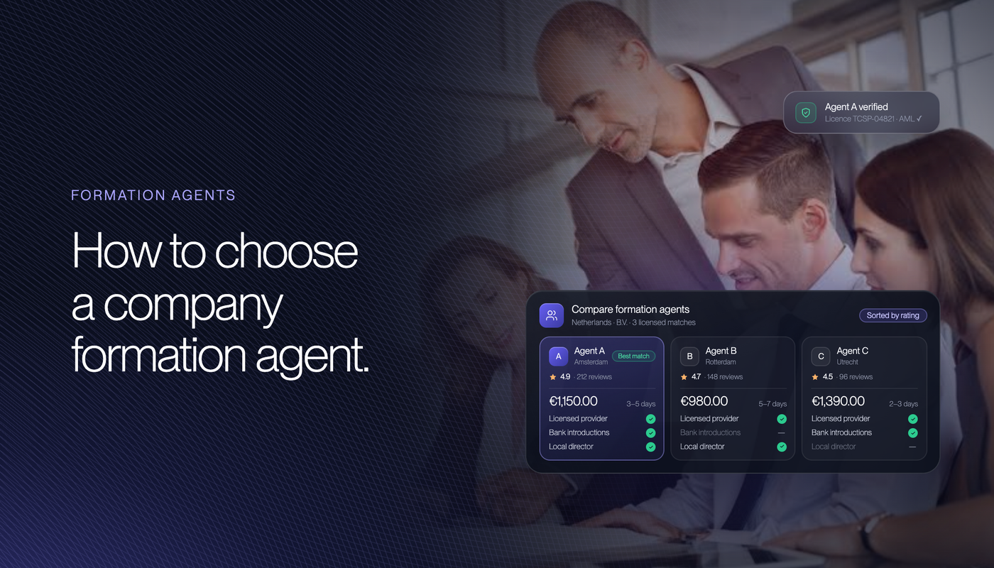 How to Choose a Company Formation Agent in 2026