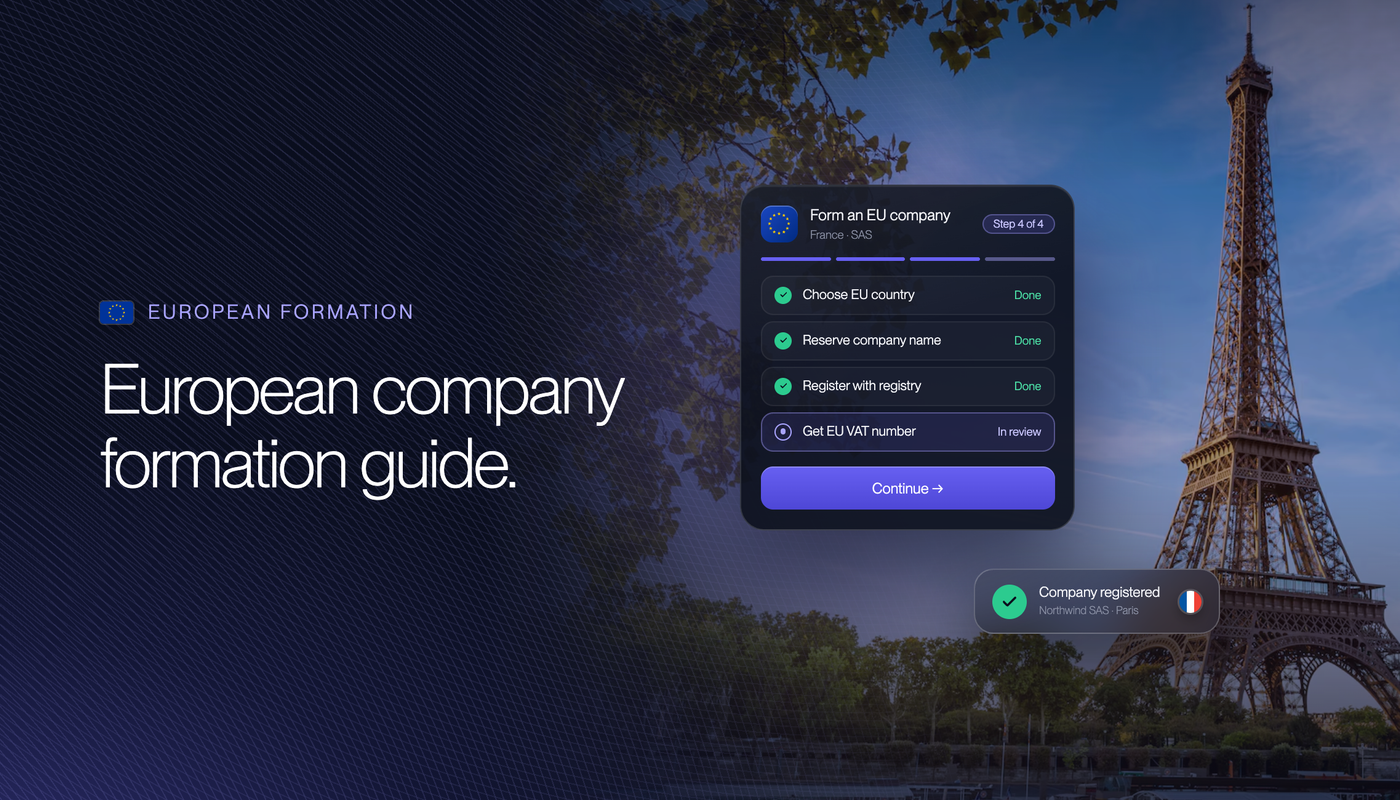 European Company Formation Guide 2026
