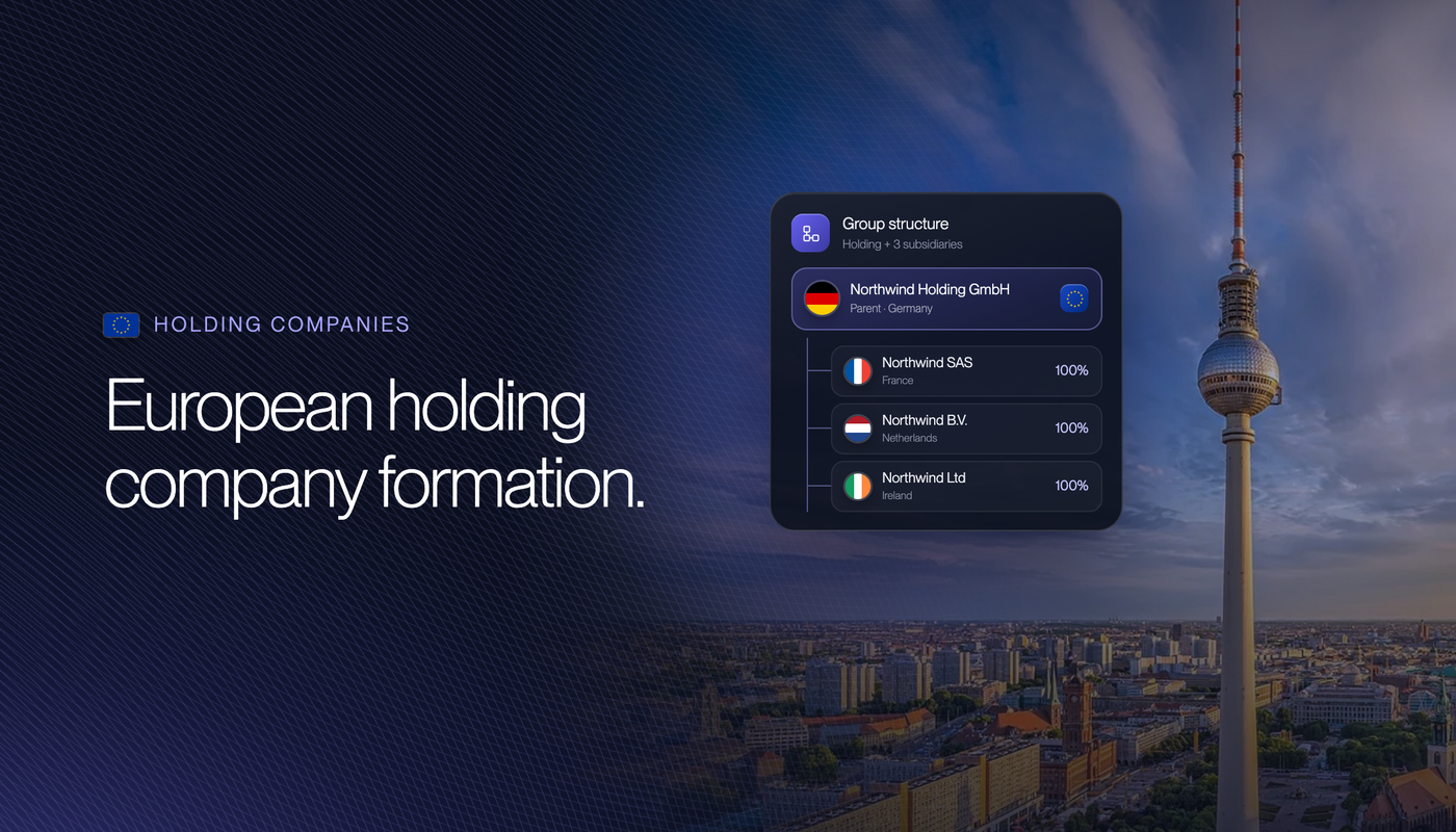 European Holding Company Formation 2026