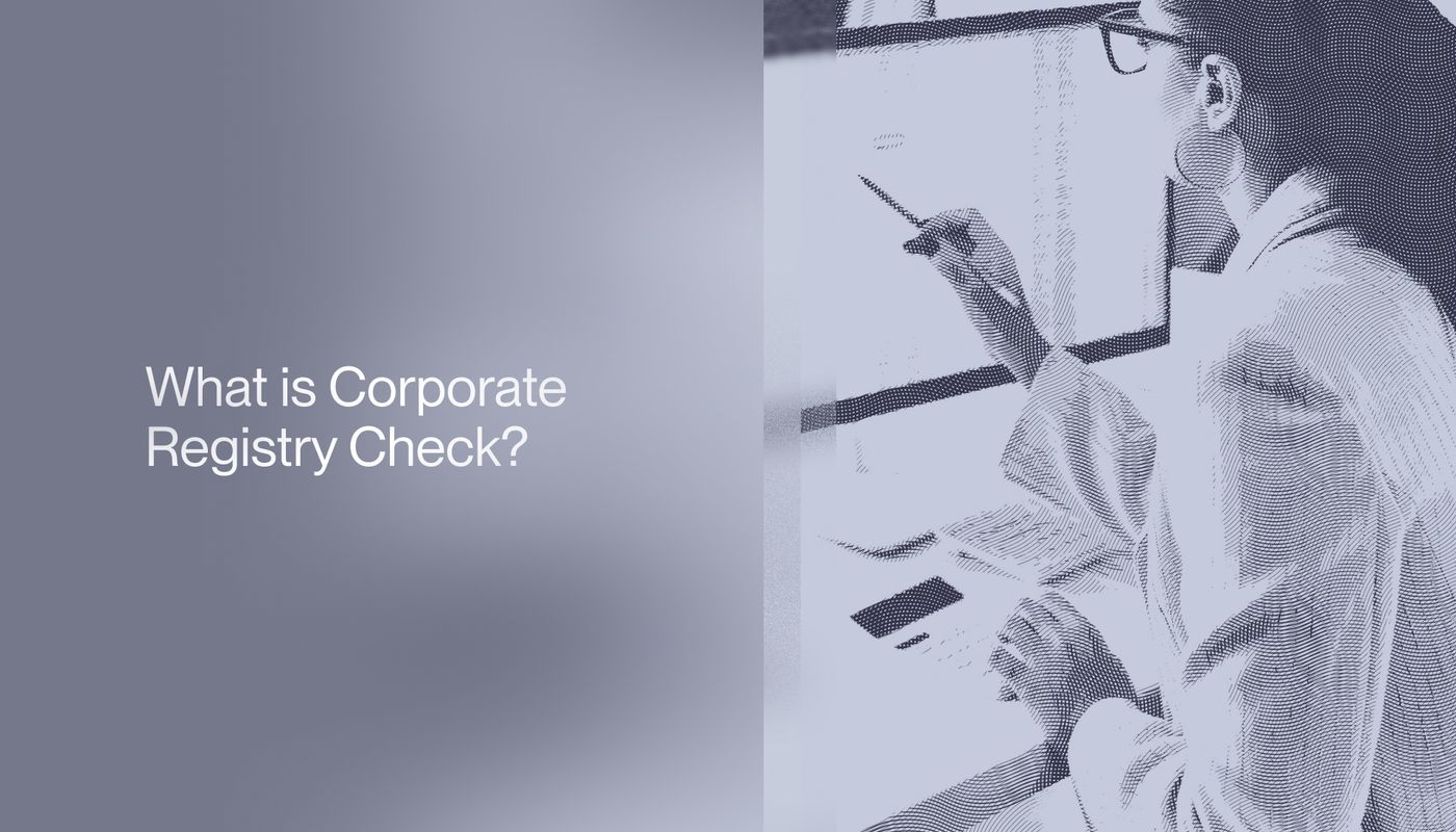 What is Corporate Registry Check?