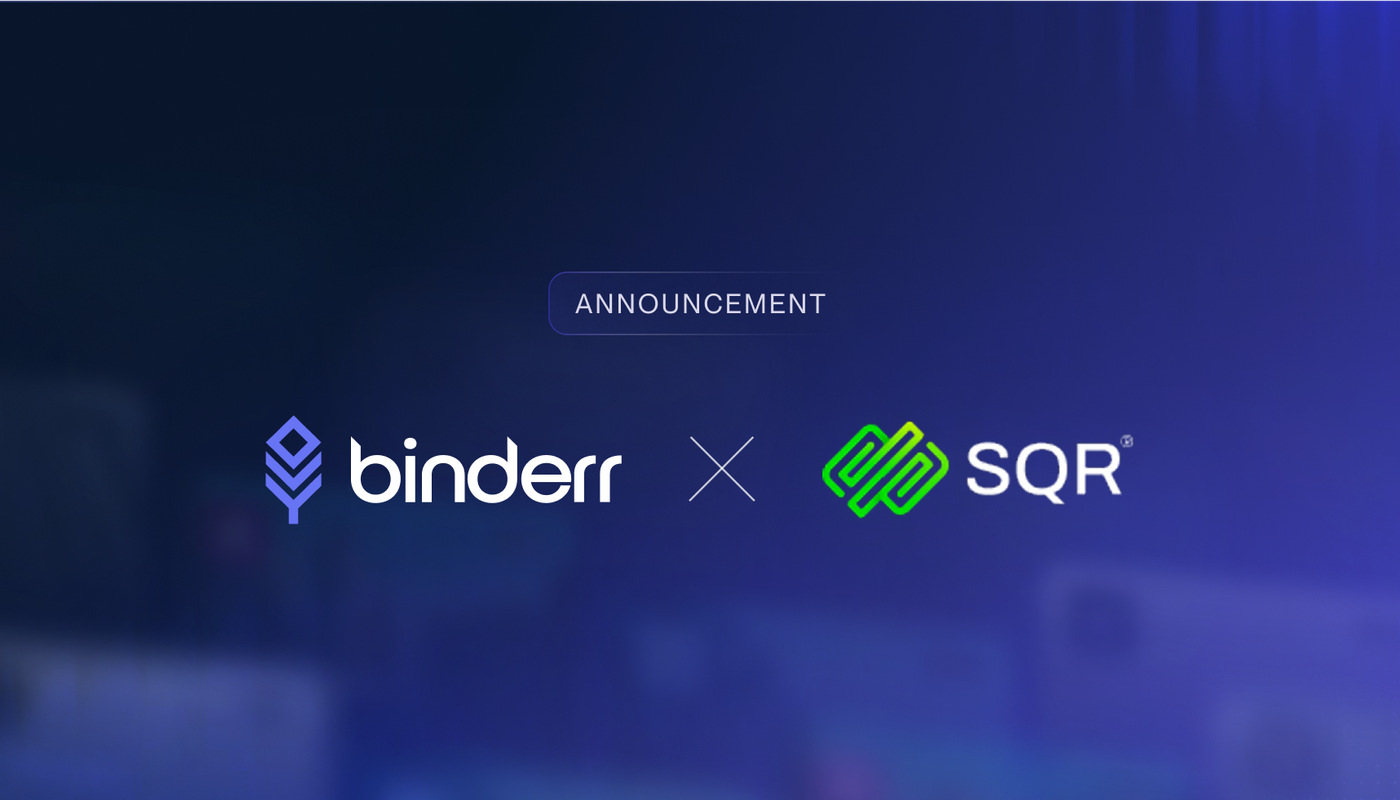 Binderr x SQR Partnership