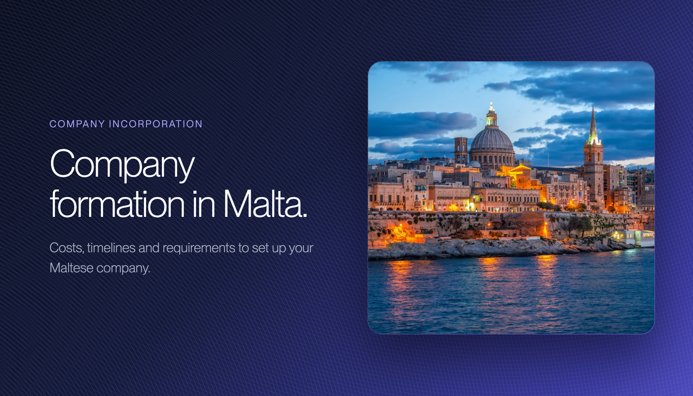 Malta Company Formation (2026 Guide)