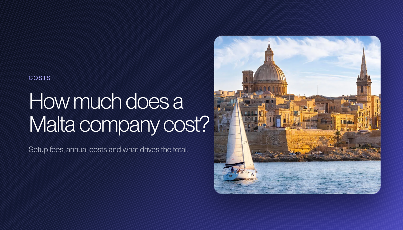 How Much Does a Malta Company Cost in 2026