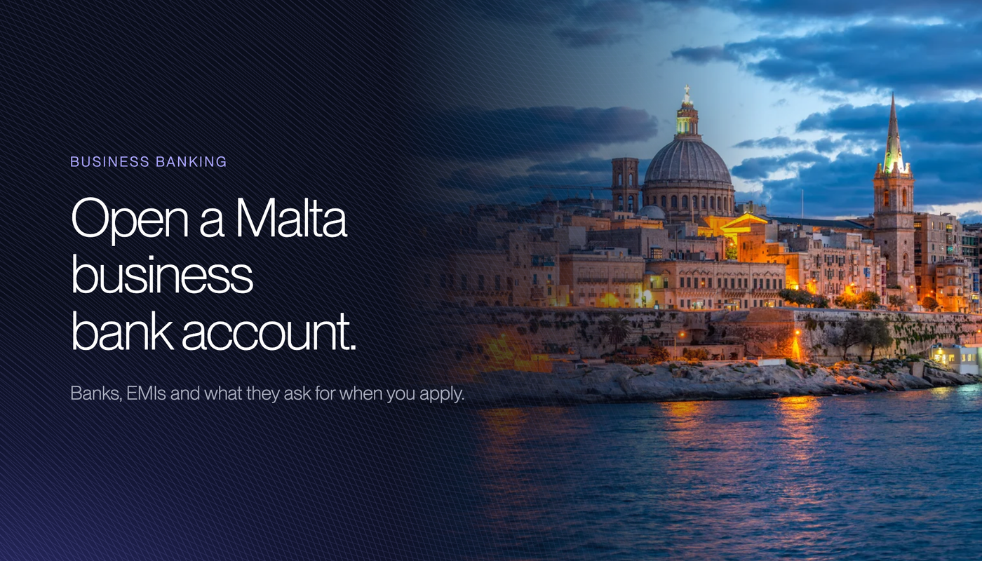 How to Open a Malta Business Bank Account in 2026