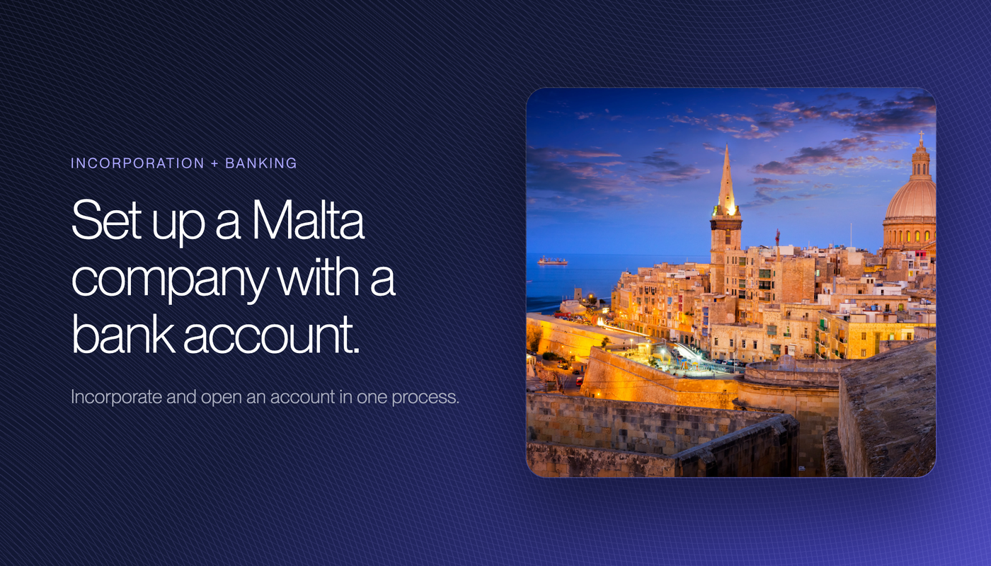 How to Set Up a Malta Company with a Bank Account in 2026
