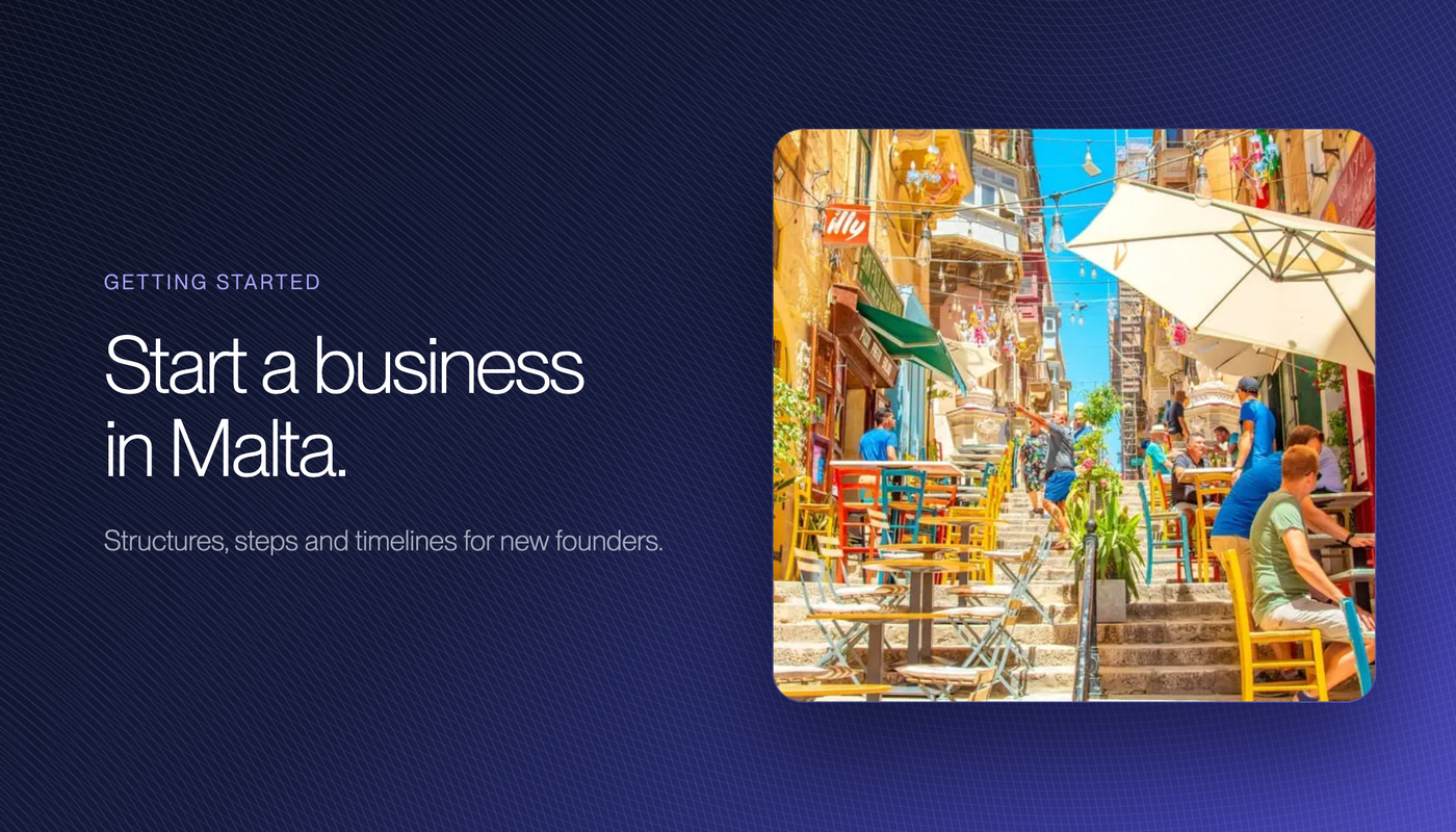 How to Start a Business in Malta in 2026